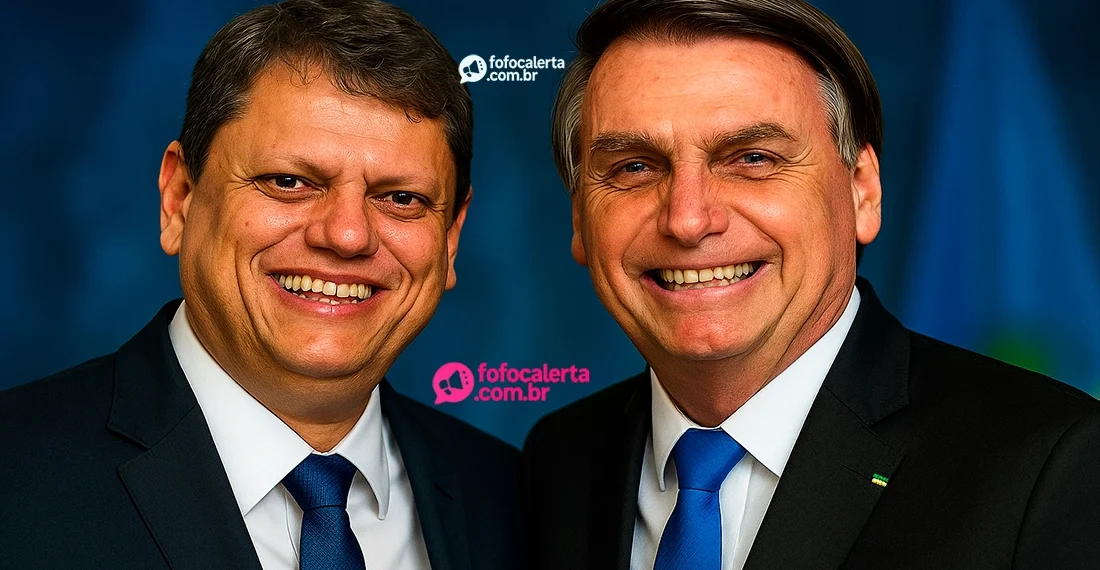 Tarcísio visita Bolsonaro