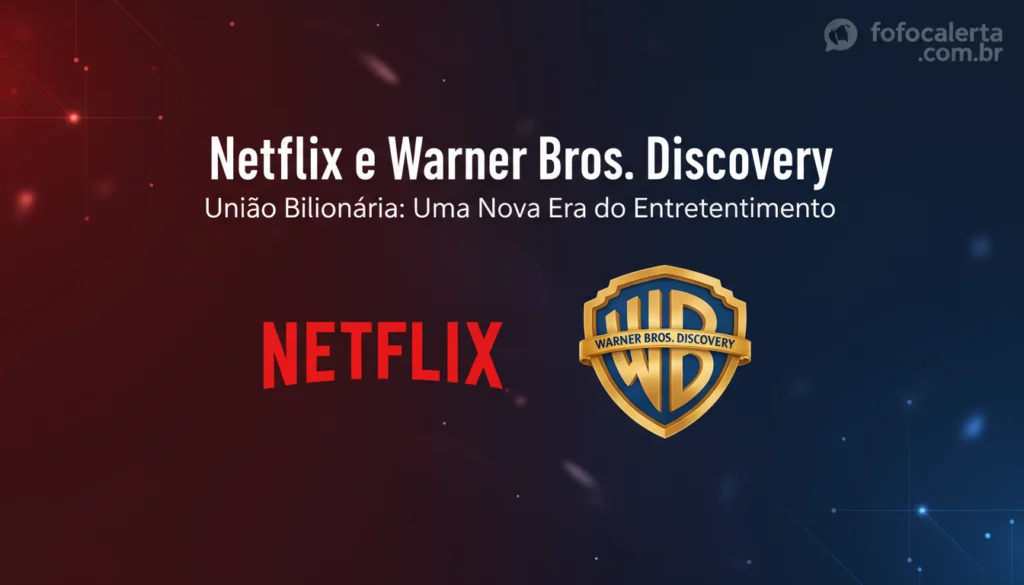 Netflix avalia aquisição da Warner Bros Discovery